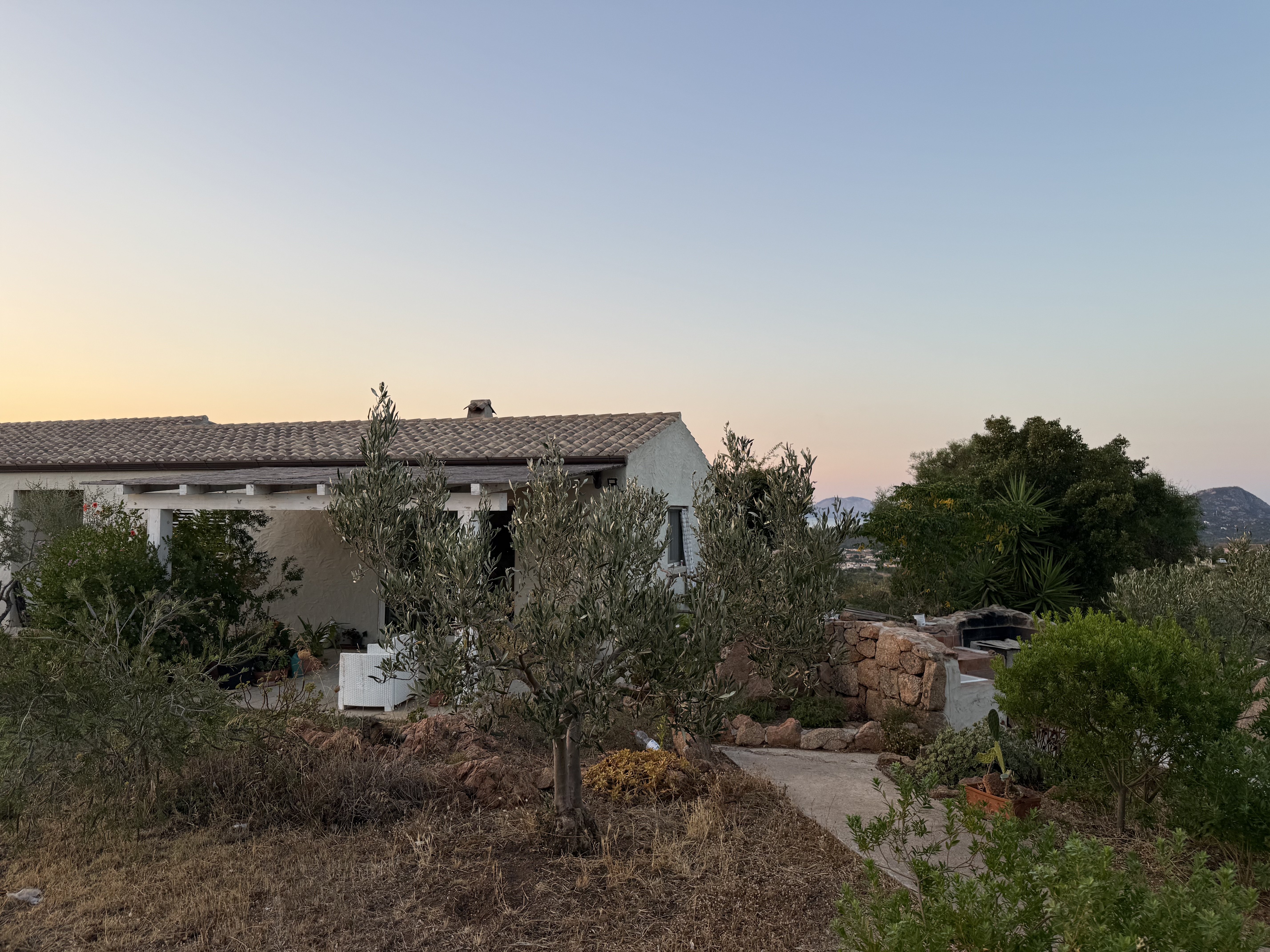 Belvedere garden and hillside setting