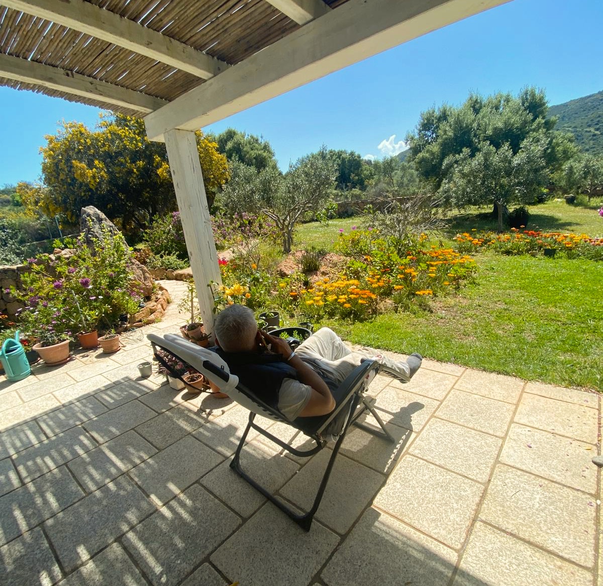 Quiet corner at Belvedere for slow afternoons