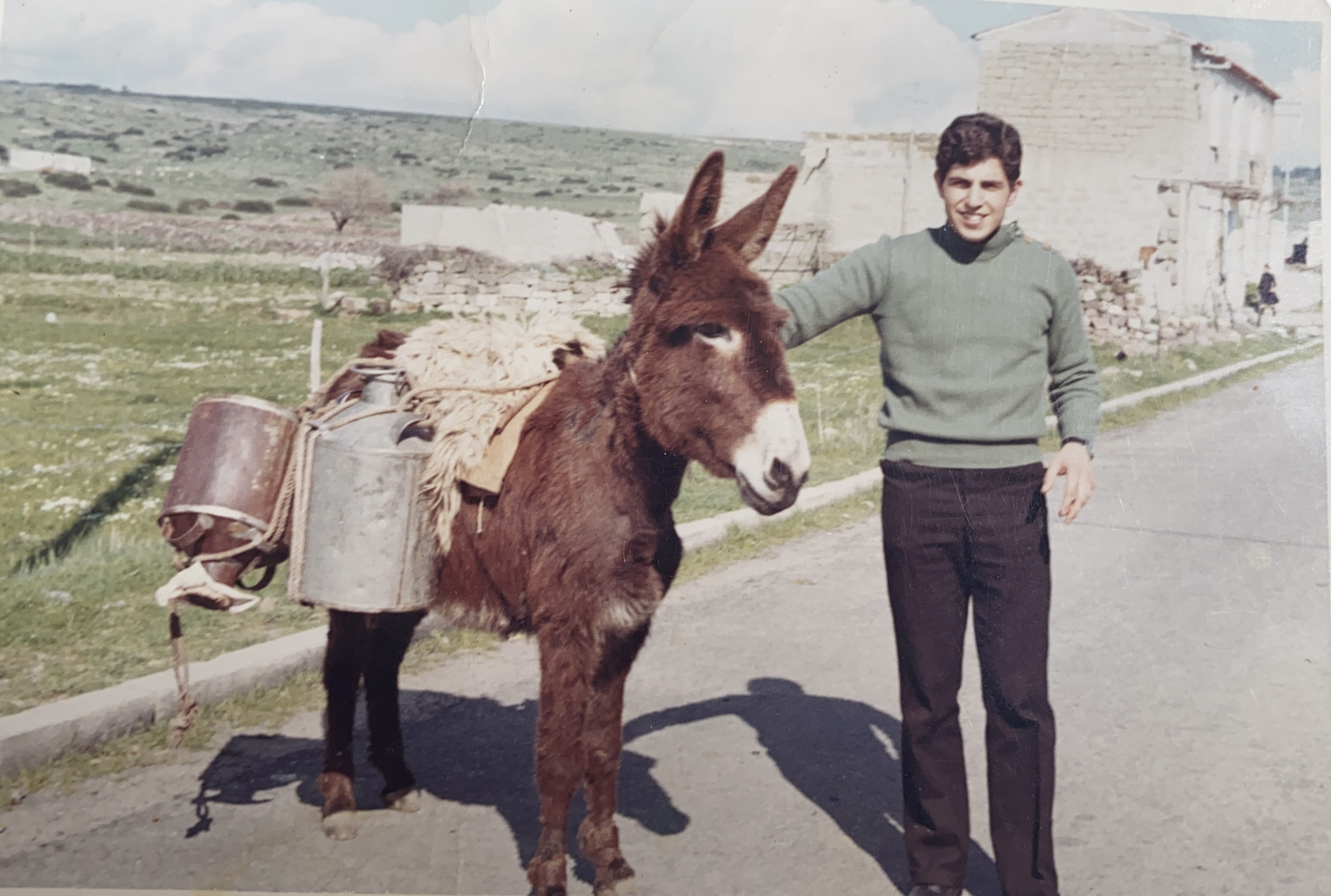 Tony in Sardinia in 1968